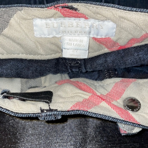 3 Piece Children Burberry Set 2T - Picture 3 of 5